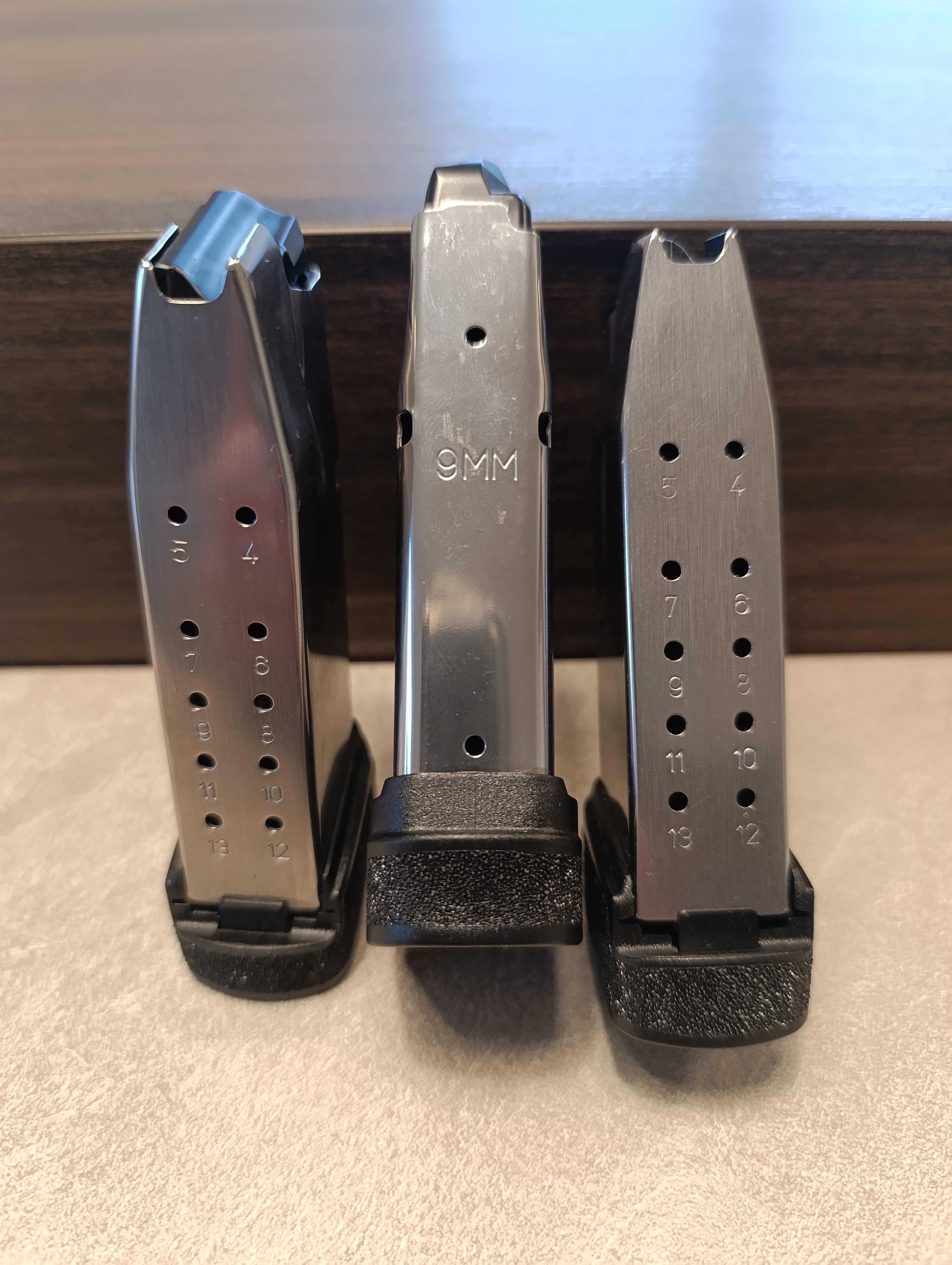 HS Magazin H11, 9 mm Luger, 13 Schuss, schwarz HS Magazin H11, 9 mm Luger, 13 Schuss, schwarz