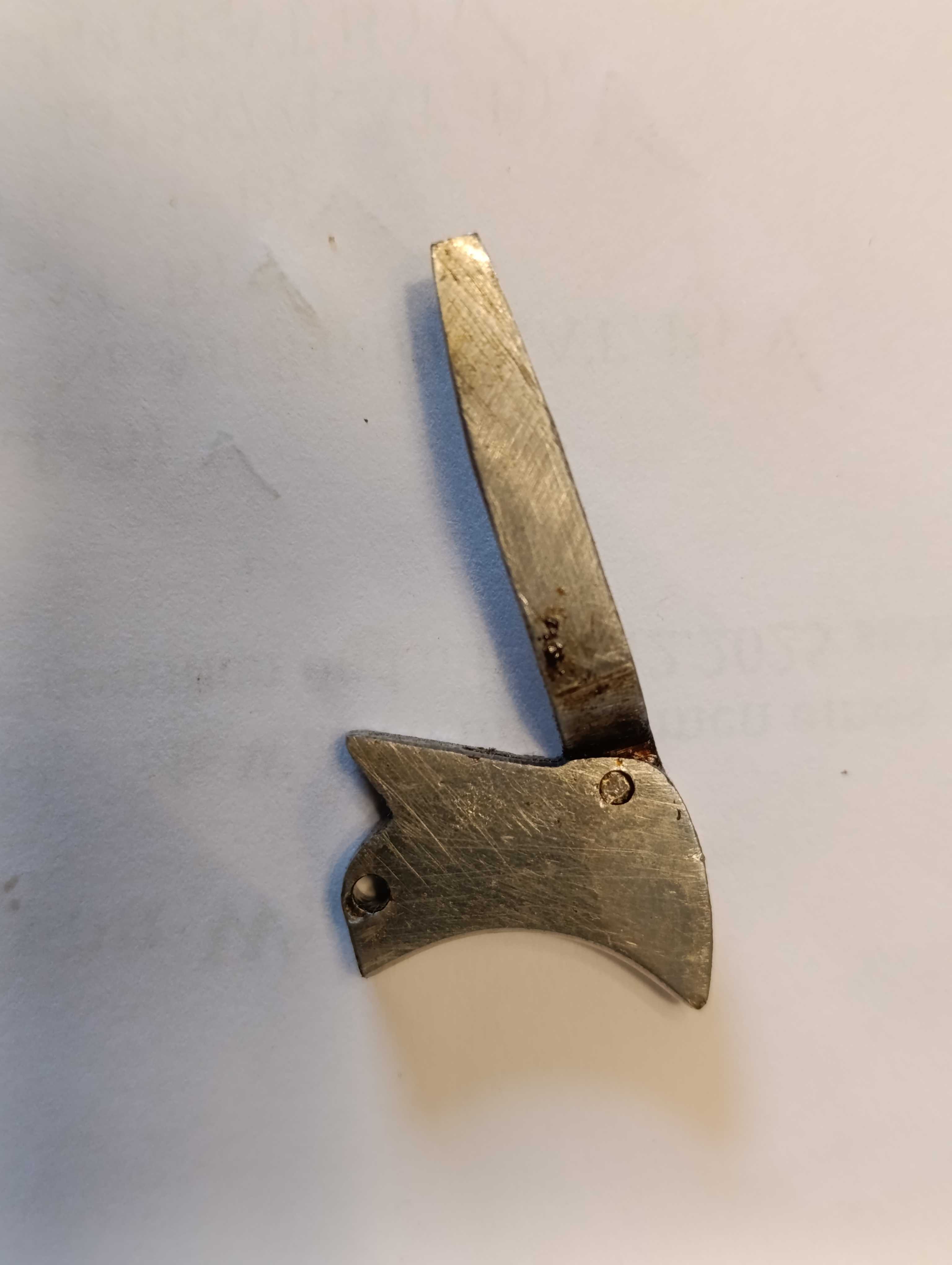 Abzug und Abzugstange für Pistole Continental 6,35