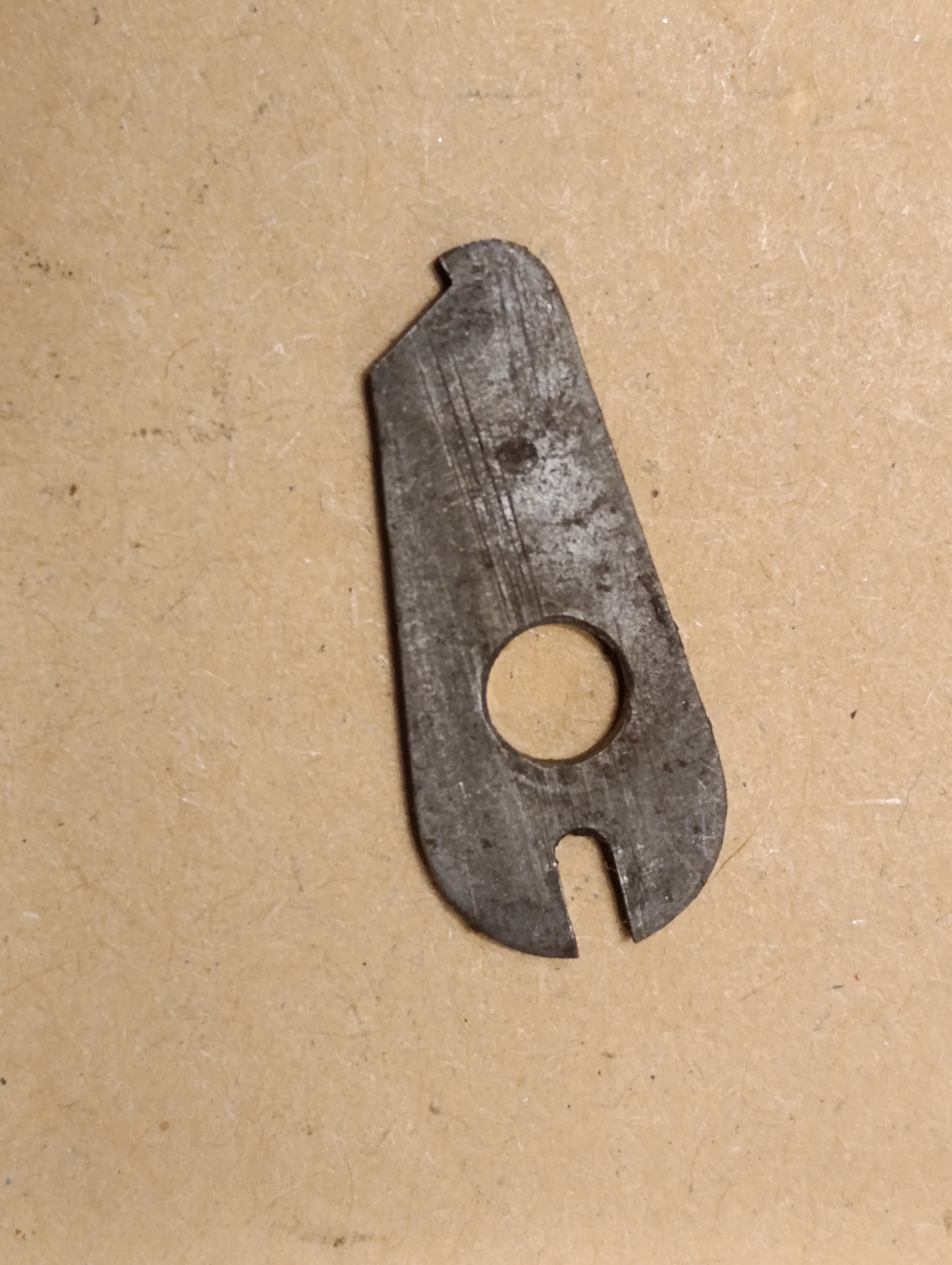 Abzugstangenplatte für Beretta Modell 1935 9 kurz