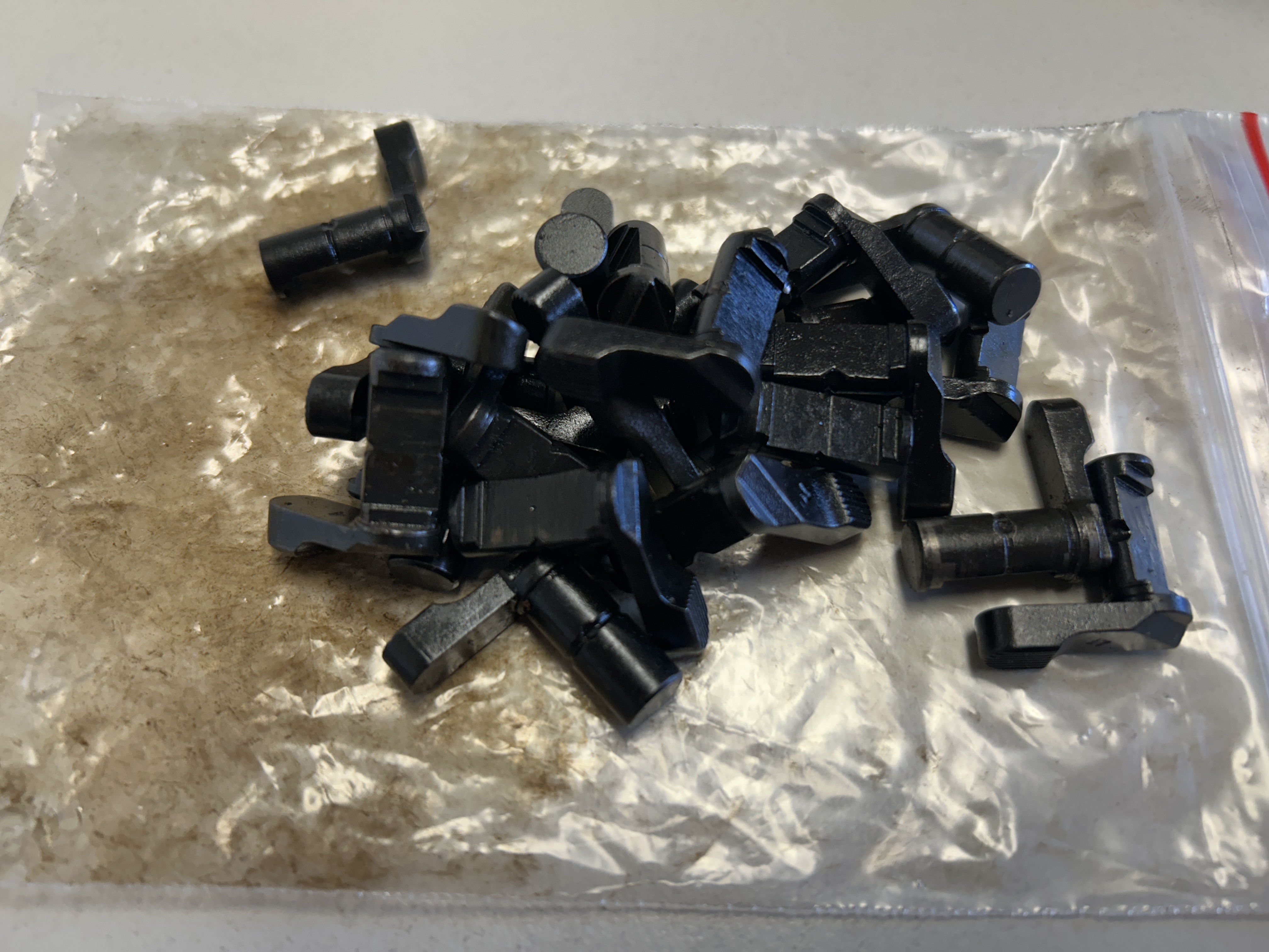 Walther P1 Laufhaltehebel