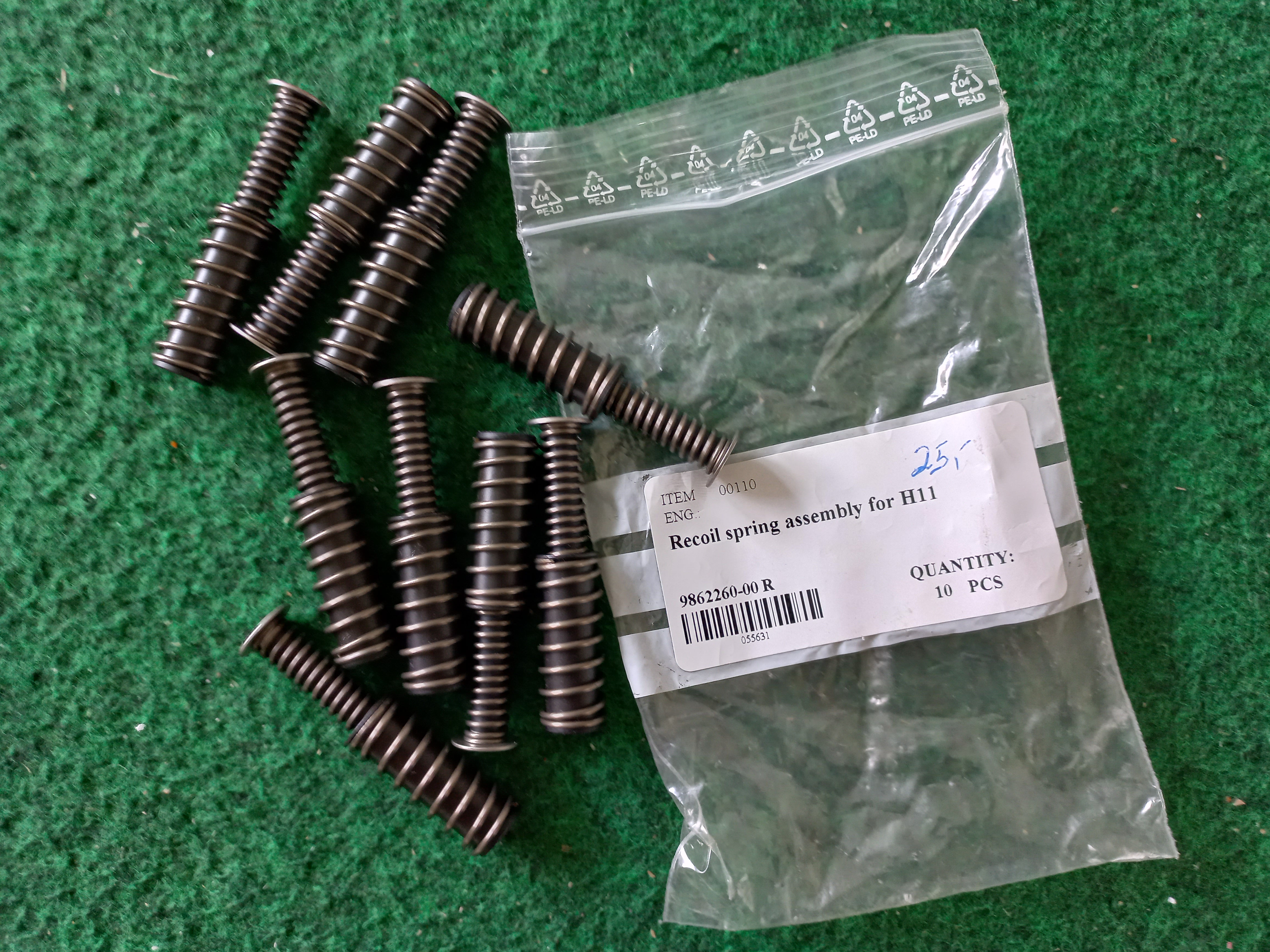 H11 / Hellcat Schliessfeder kpl.