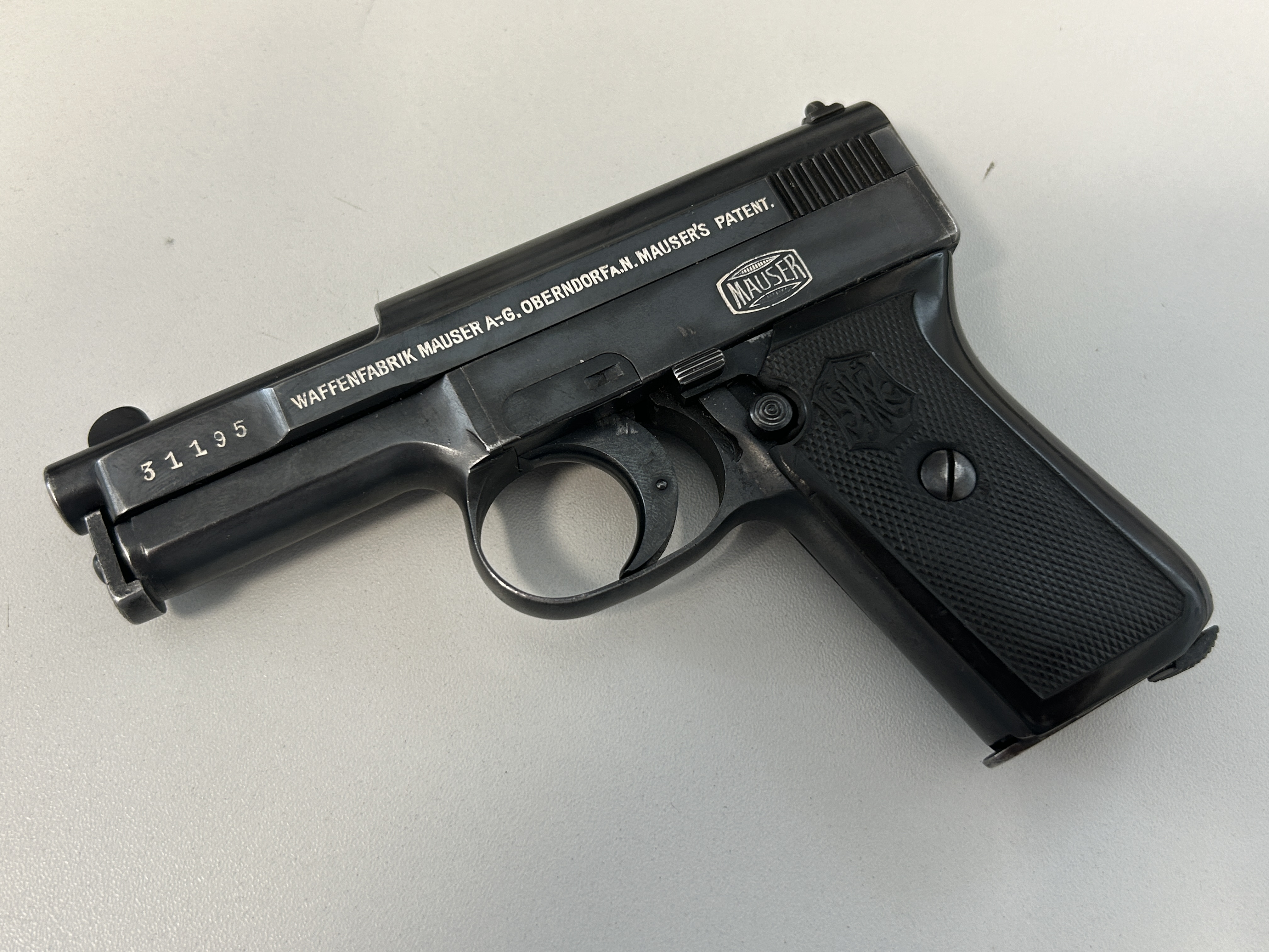 Mauser Mod. 1910 Standard Sidelatch Modell   3.Variante 6,35