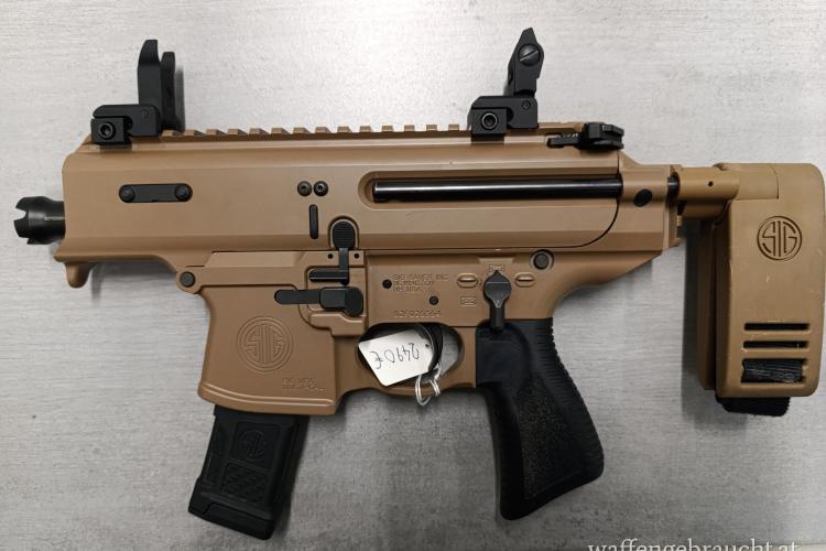 Einmalige Gelegenheit! Vorführwaffen zum Schnäppchenpreis: Pistole SIG SAUER MPX 3,5" Copperhead Coy Kal. 9x19mm