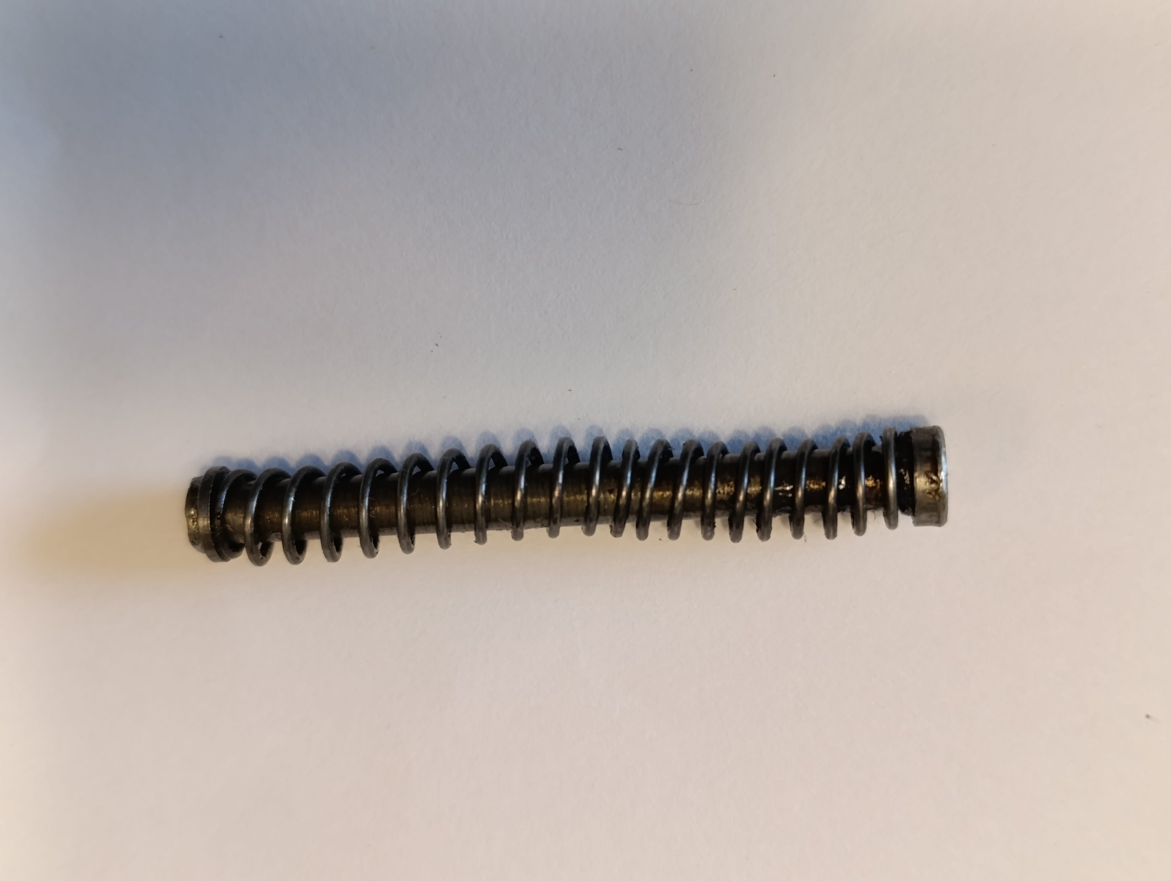 Vorholfederstange und Vorholfeder für Pistole Continental 6,35