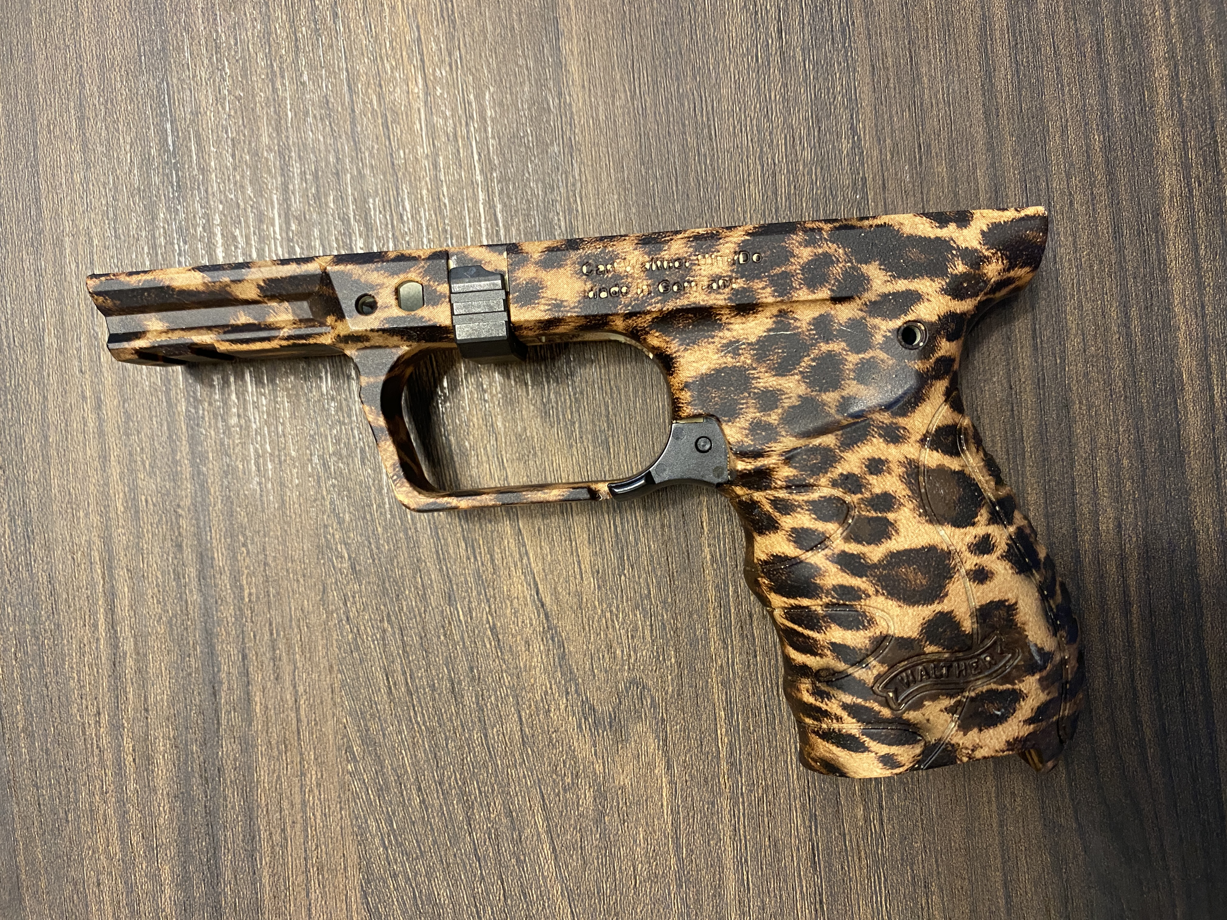 Griffstück Walther PK380 vormontiert, leopard