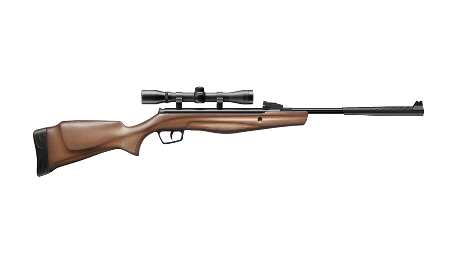 STOEGER Luftdruckgewehr 4,5mm, RX5 Wood, mit Zielfernrohr 4x32