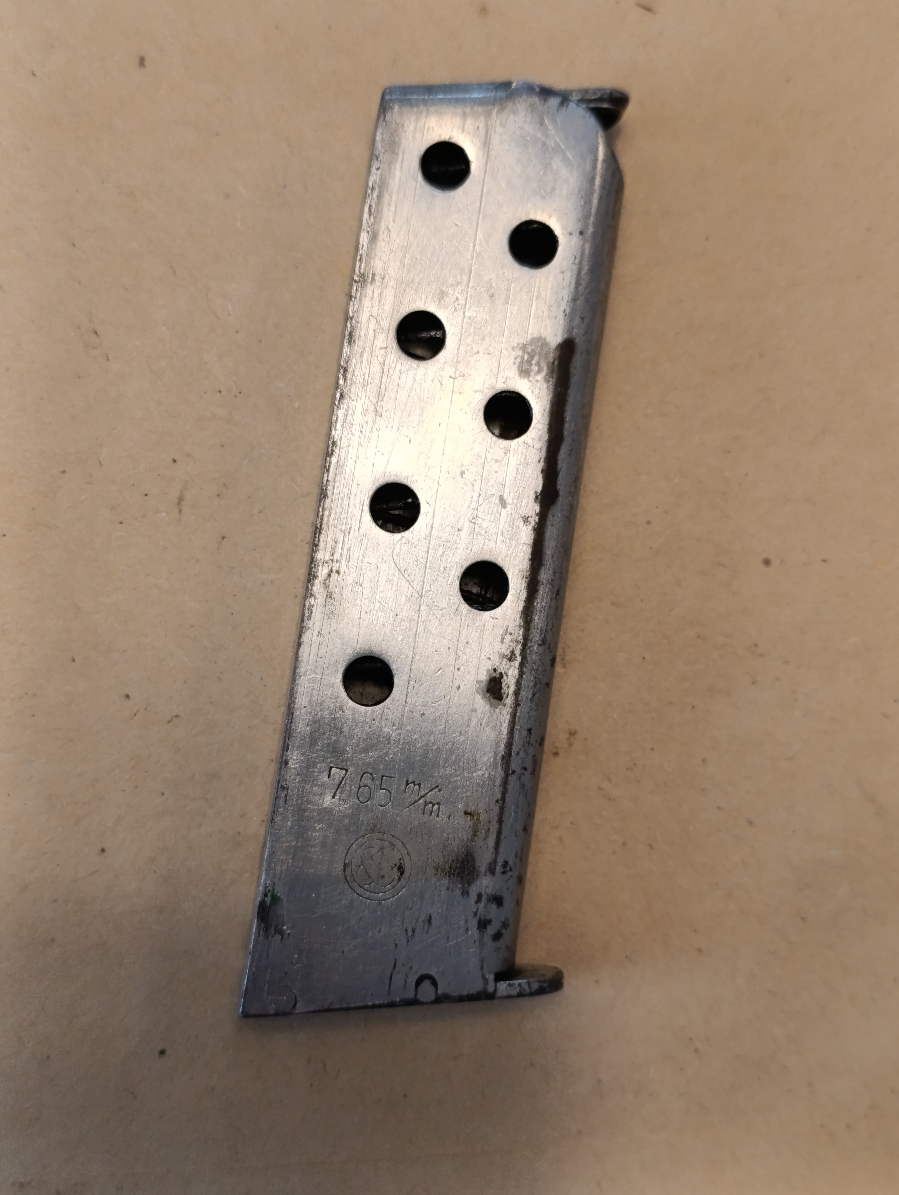 Magazin für Pistole Ortgies 7,65