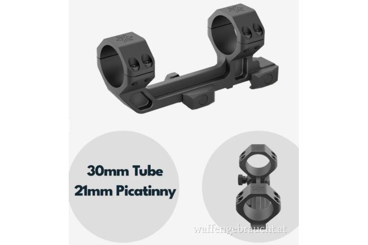 Vector Optics SCACD-23 Cantilever-Blockmontage mit eingebauter Wasserwaage für 21mm Schiene
