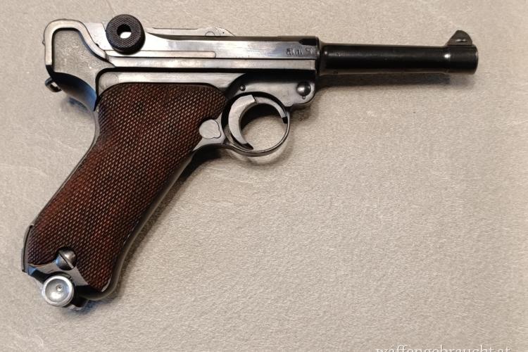 Pistole Mauser P08 byf 41 inkl. Nummerngleiches Magazin