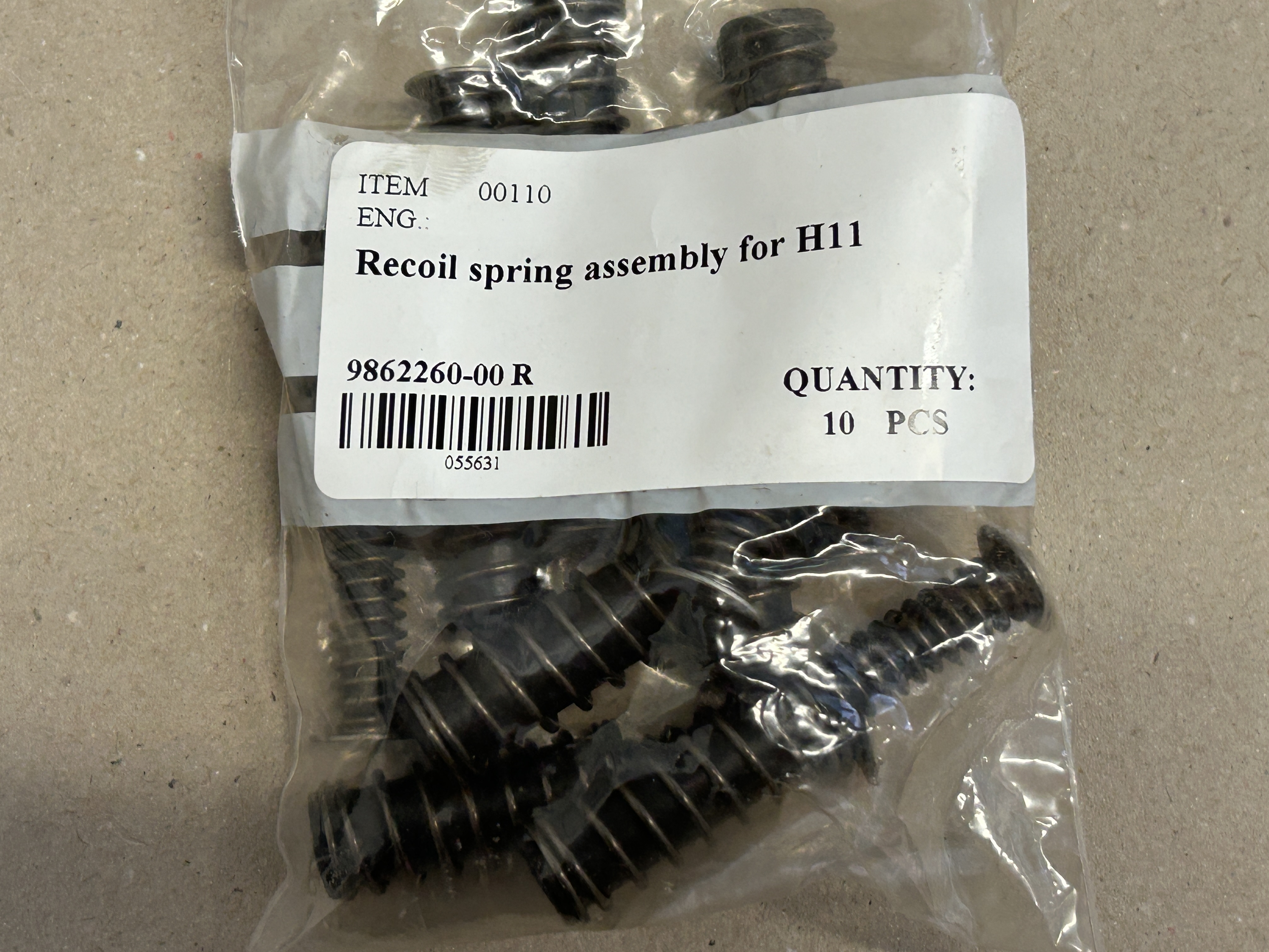 HS 11 / Springfield Hellcat Schließfeder Recoling spring assembly