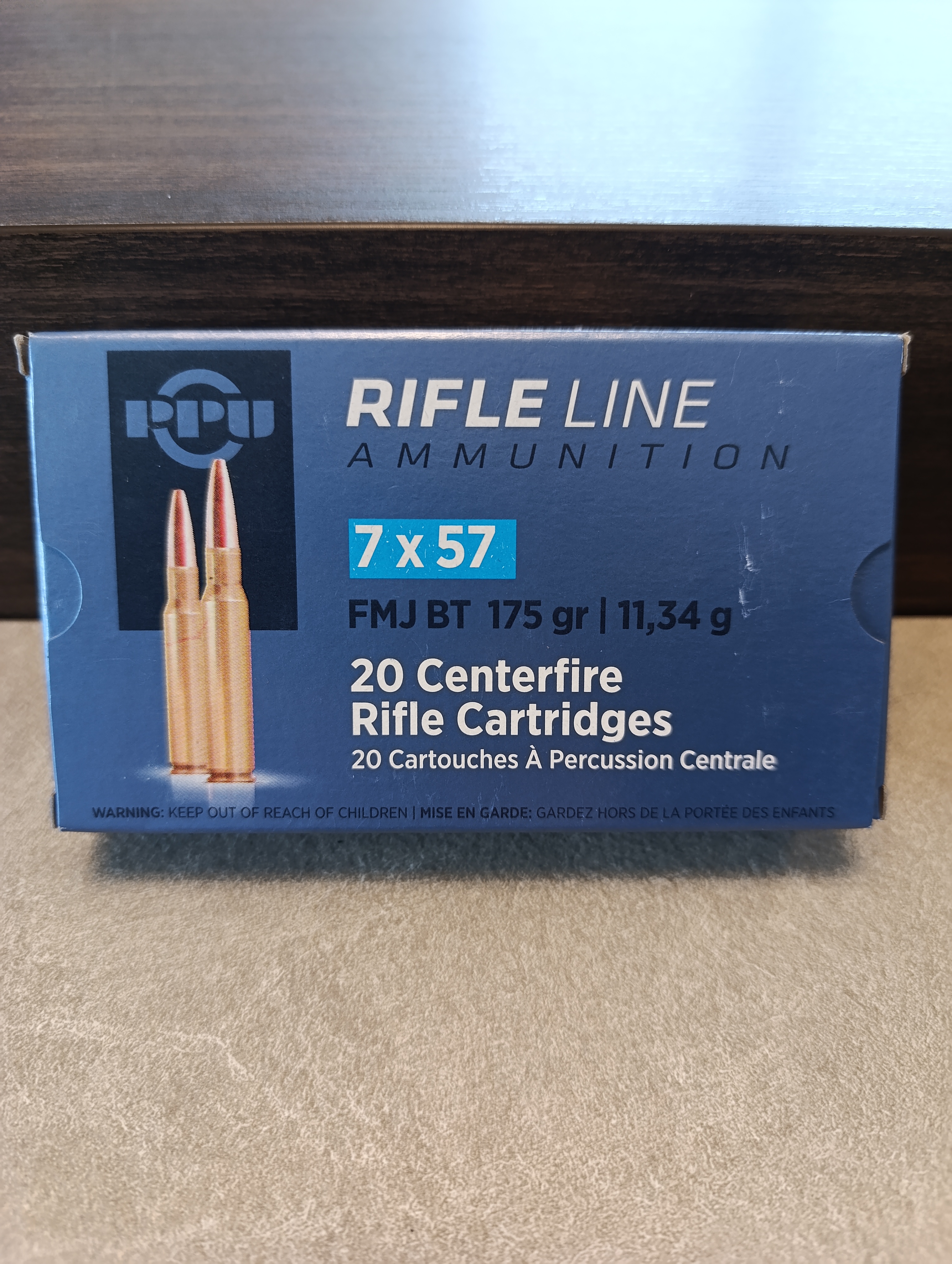 PPU 7x57 FMJ 175grs 20er PPU 7x57 FMJ 175grs 20er