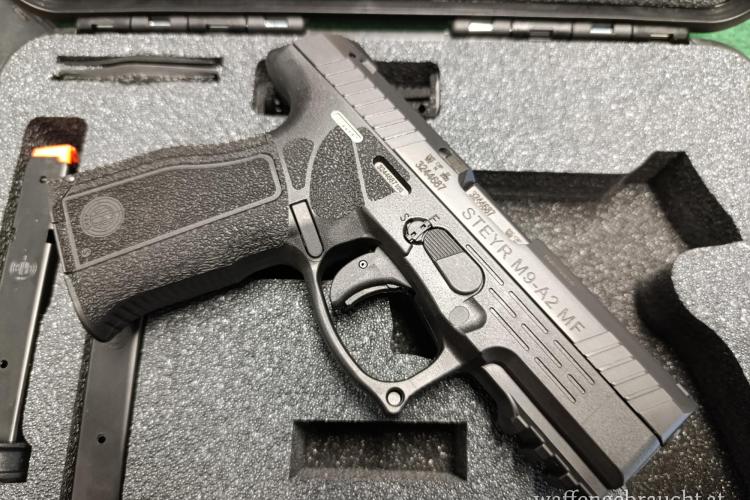 Pistole Steyr m9-a2 oms, Trapezvisier - Quattror Neuwaffe