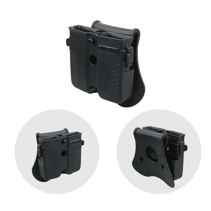 Vector Optics GPPD-01 Magazintasche (Gürtelclip) für 9mm, .40 und .45