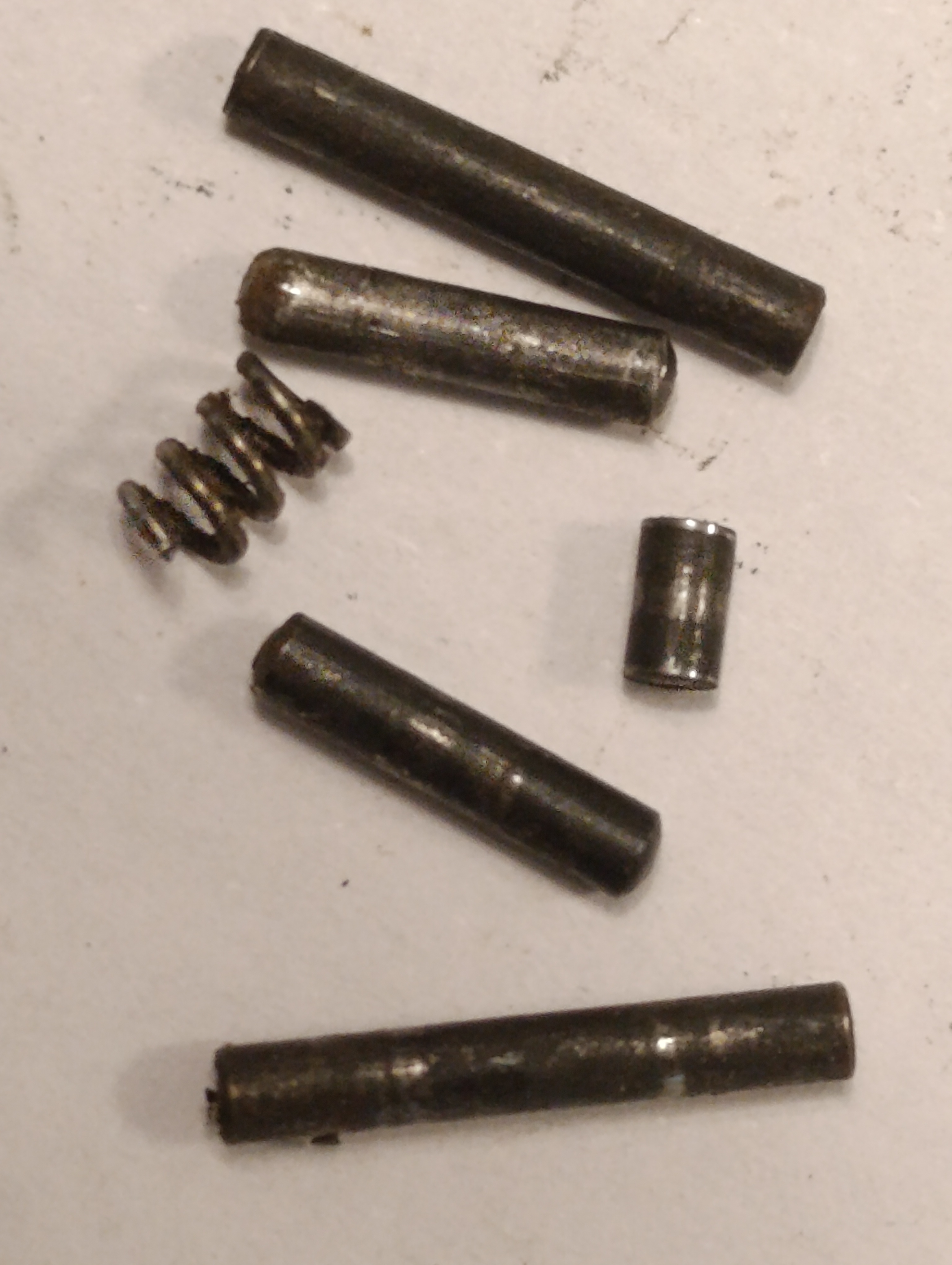 Kleinteilekonvolut für Mauser WTP Modell 2 Kal 6,35