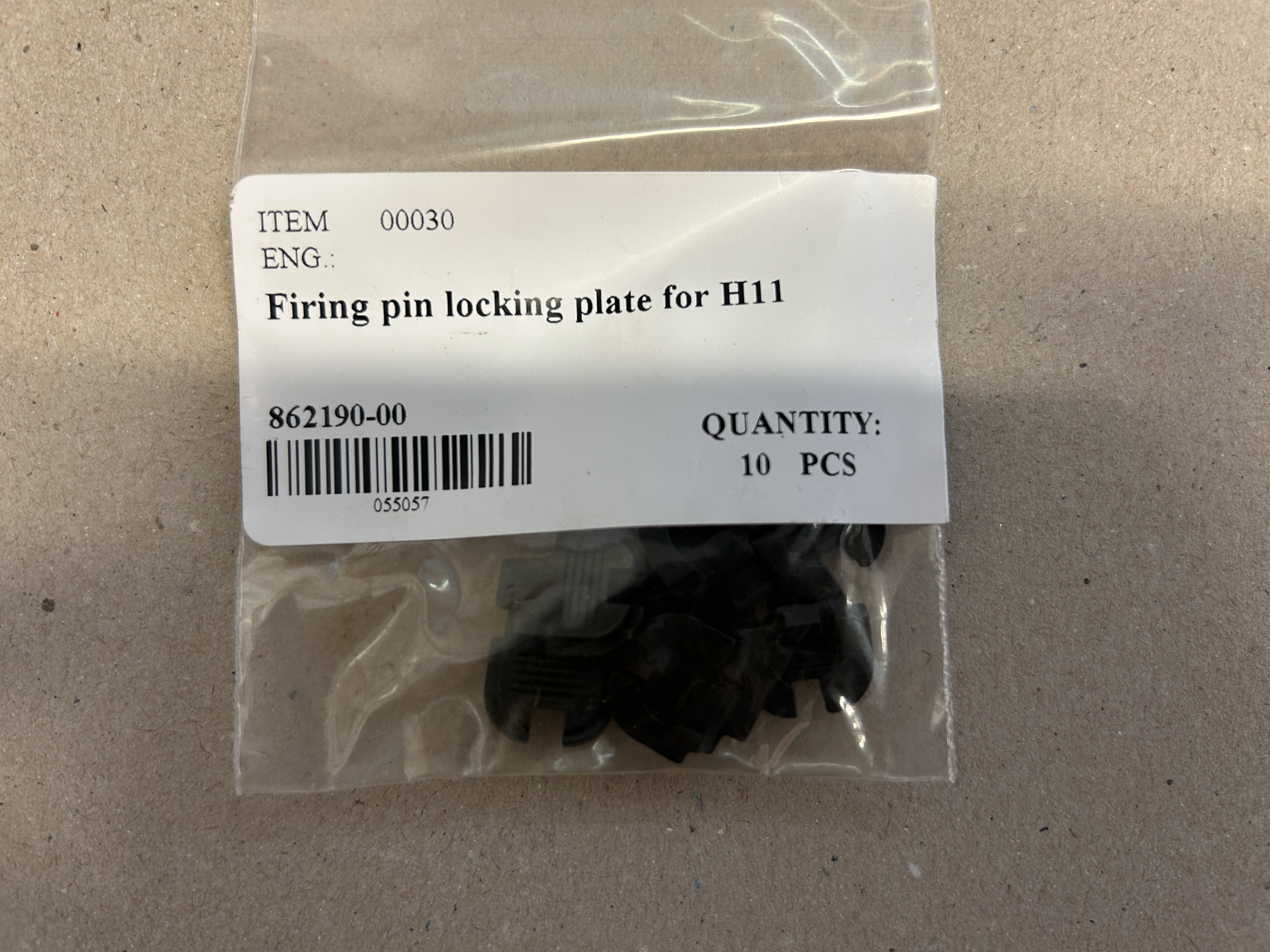 HS 11 / Springfield Hellcat Deckplatte Firing pin locking plate