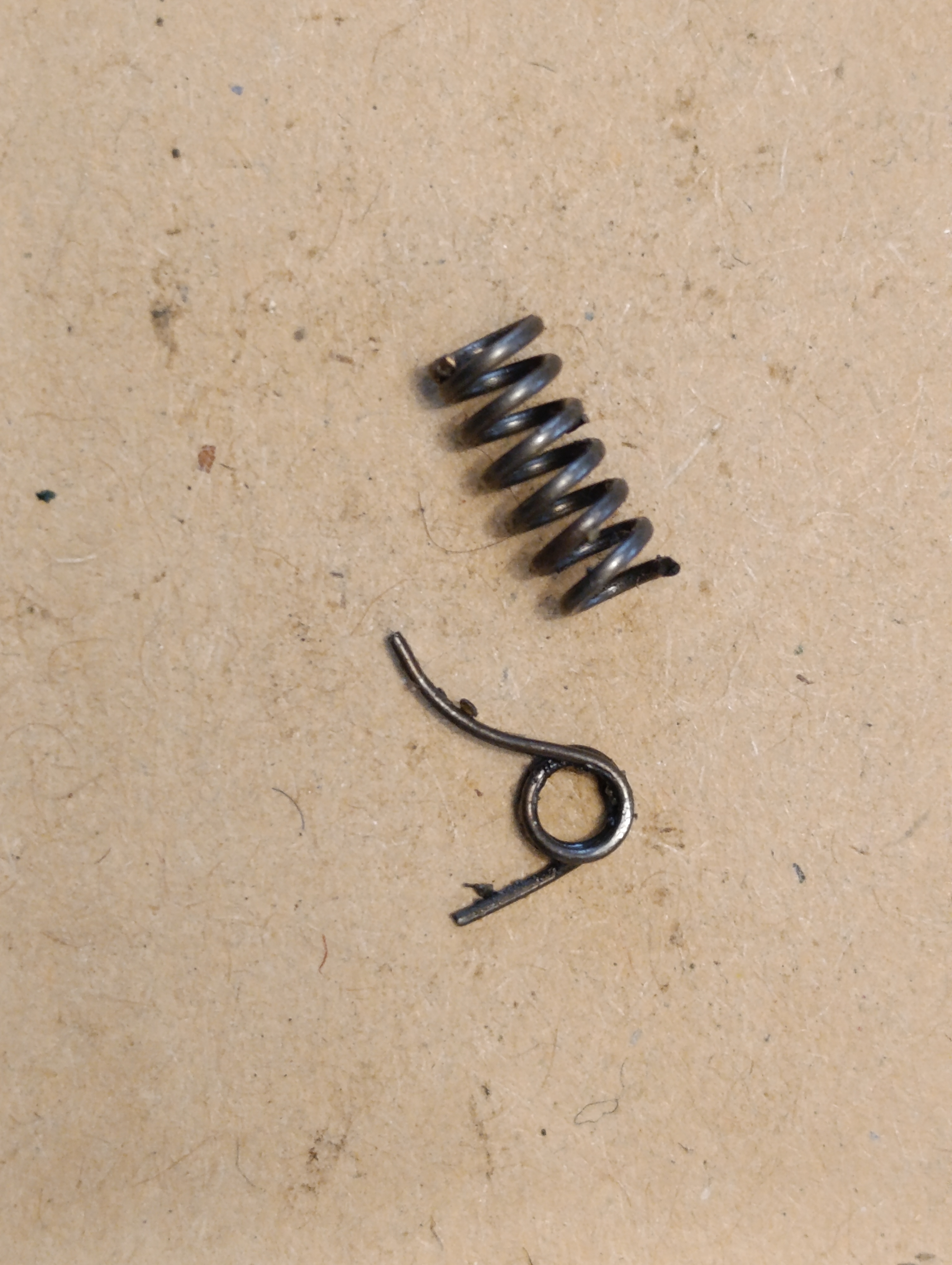 Federnkonvolut für Pistole Margolin Vostok