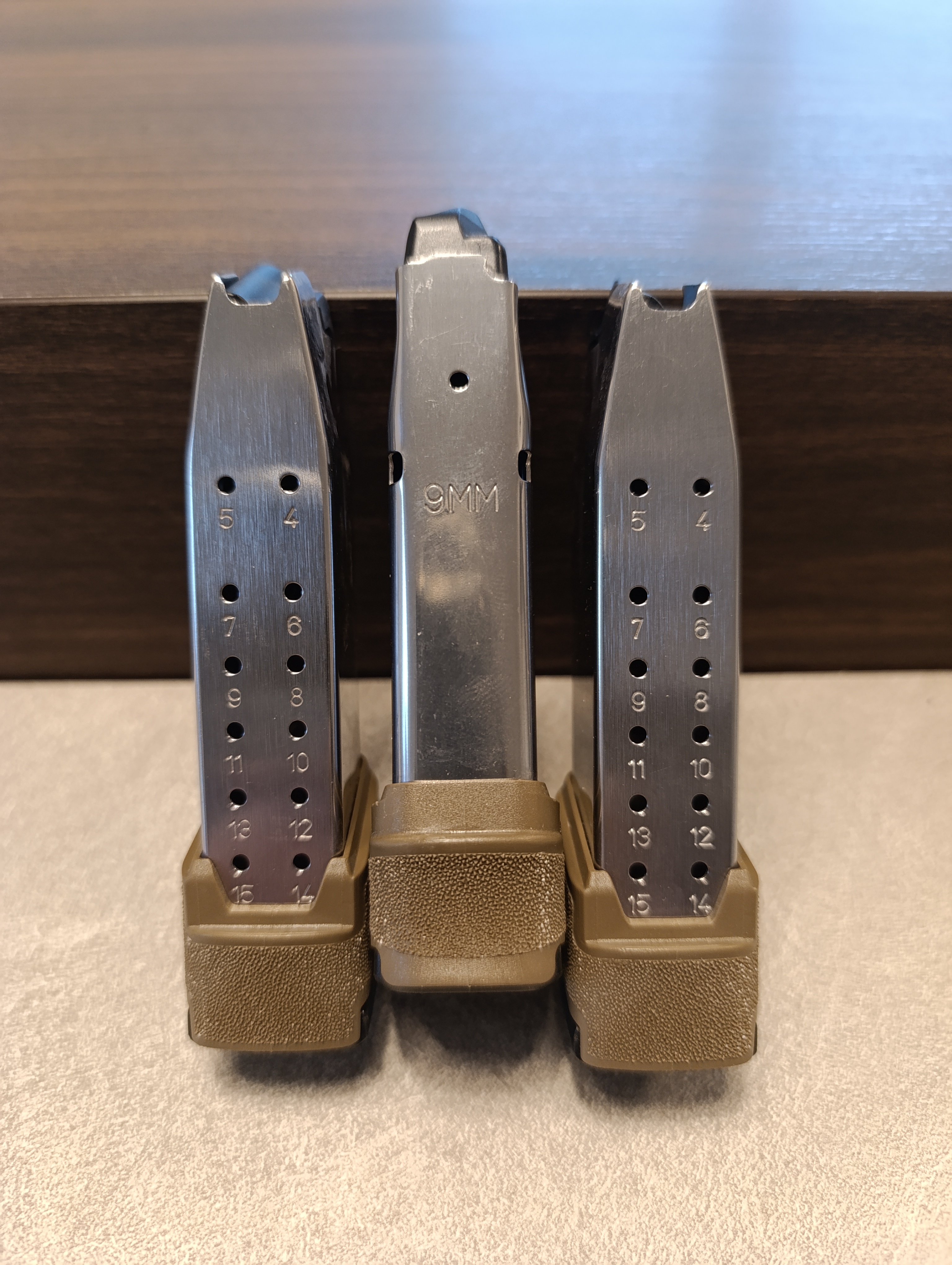 HS Magazin H11 oder H11 Pro 9 mm Luger, 15 Schuss, FDE HS Magazin H11 oder H11 Pro 9 mm Luger, 15 Schuss, FDE