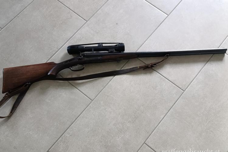 Hahnbüchsflinte Ferlach Kal. 8 X 57 R 360 & 16/70