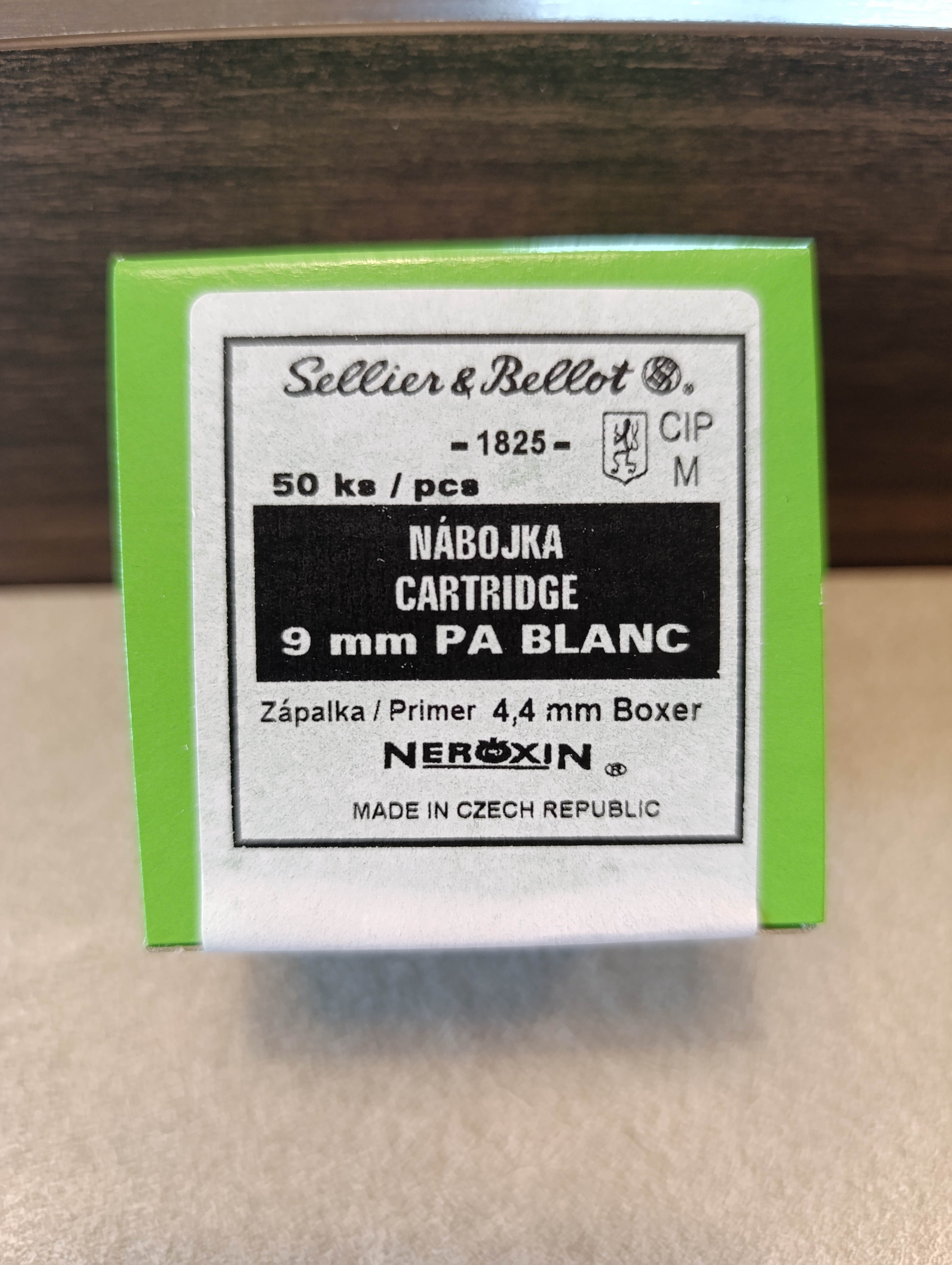 S&B 9mm PAK 50er S&B 9mm PAK 50er