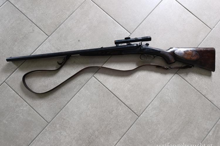 Hahnbüchsflinte Ferlach Kal. 6,5 X 58 R & 16/70