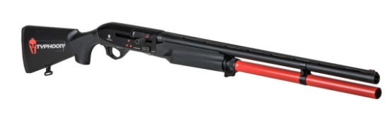 Typhoon Defence halbautomatische Flinte Phoenix TDS12 Black Pro 12/76 Schwarz