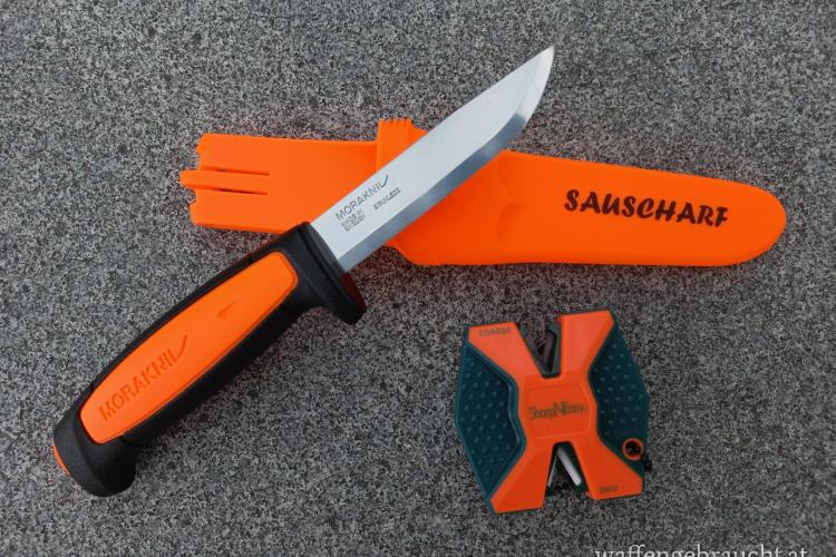 Morakniv "Sauscharf" inkl. Schärfer Setpreis