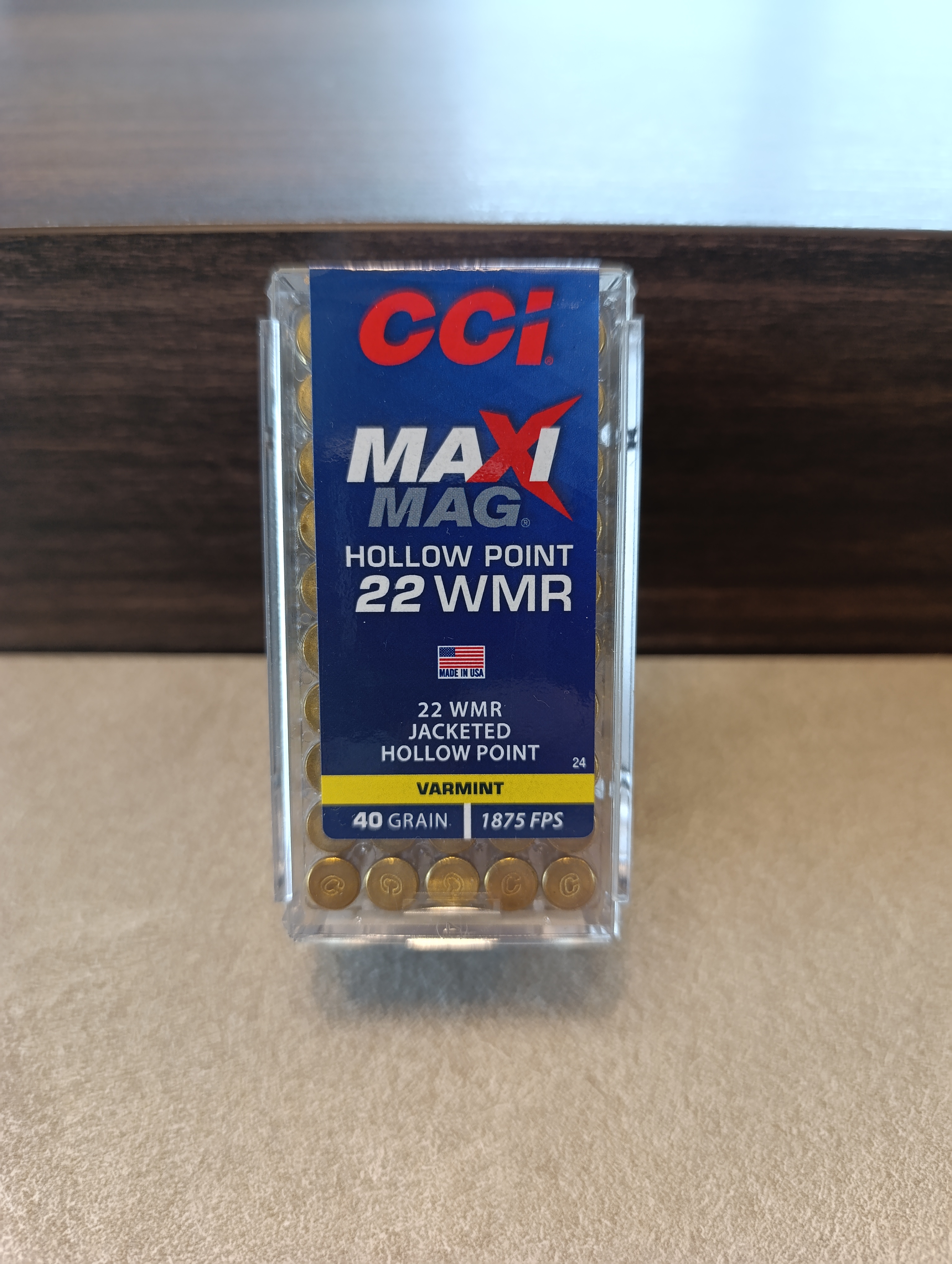 CCI Maxi Mag .22WMR JHP 40grs  50er