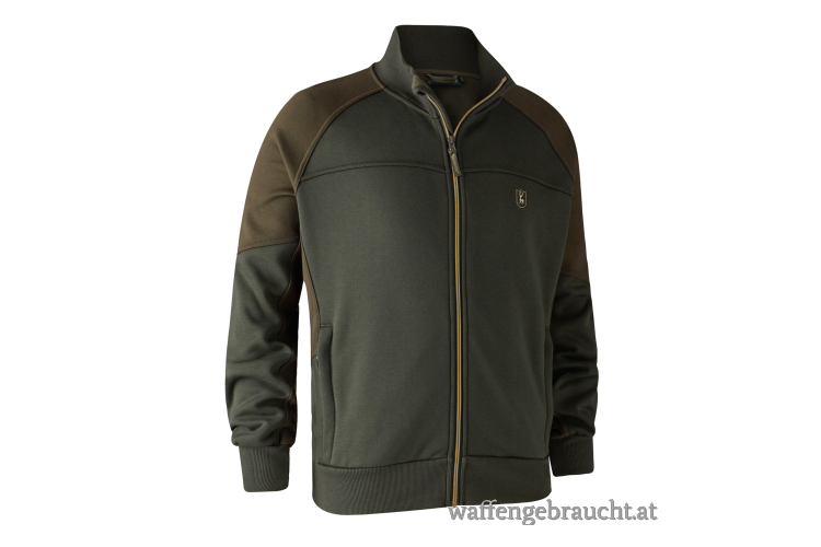 Deerhunter Rogaland Sweatshirt mit Rippstrickkragen