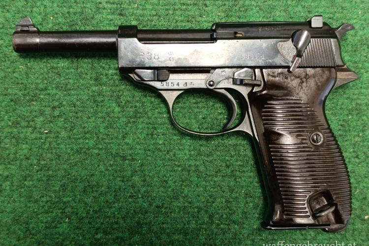 Pistole Walther P38 ac41 überarbeitet