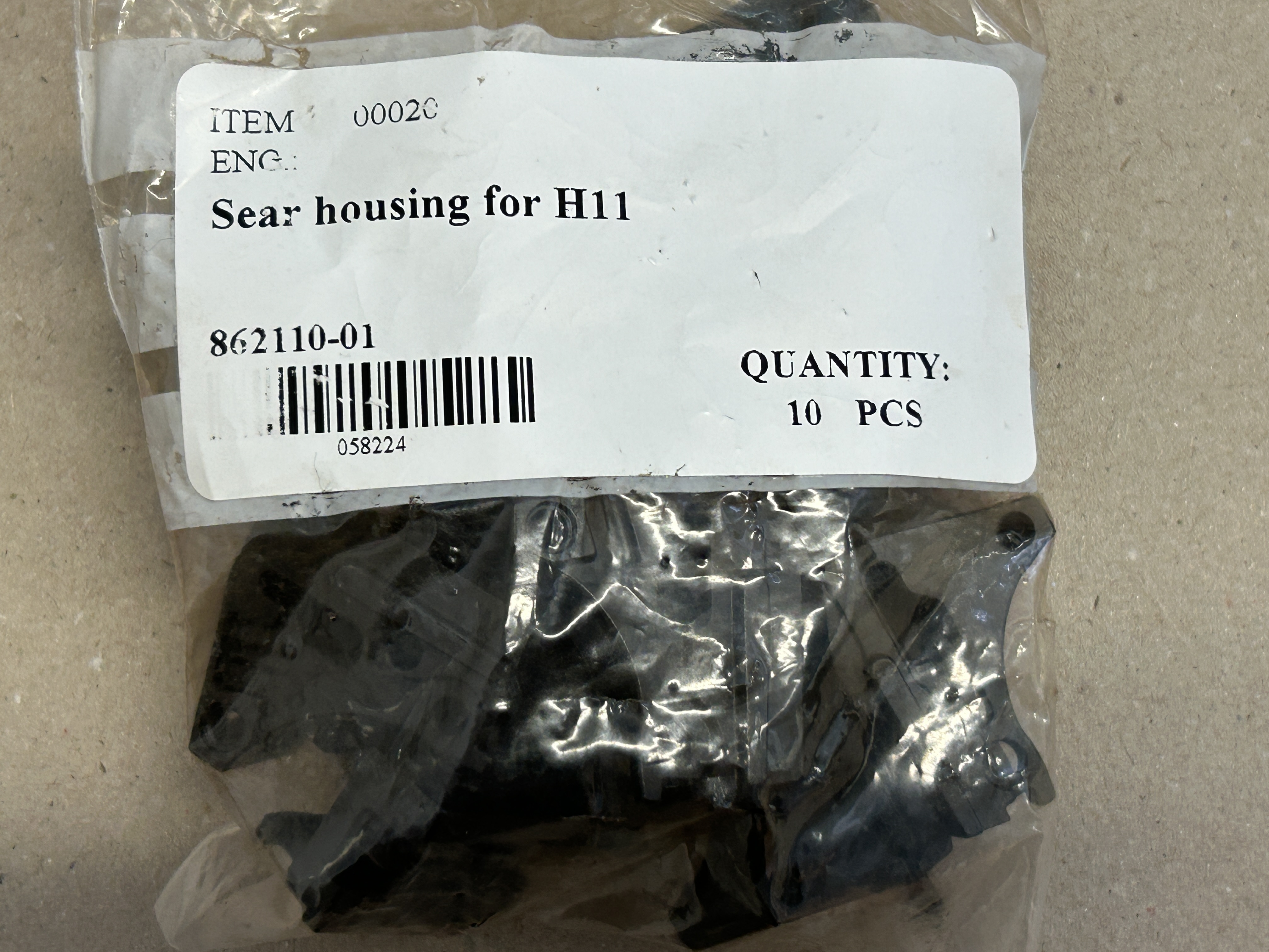 HS 11 / Springfield Hellcat Abzugsgehäuse Sear housing 