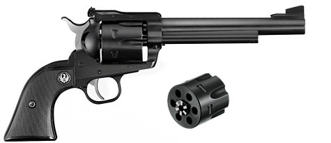 Ruger Revolver Blackhawk Convertible Kal.357 Mag/9 mmLuger, blued,6,5,6Schuss