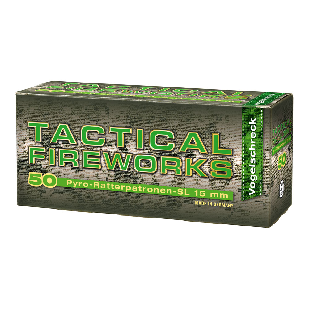 Tactical Fireworks Ratterpatronen CE 50er FS, 15mm Tactical Fireworks Ratterpatronen CE 50er FS, 15mm
