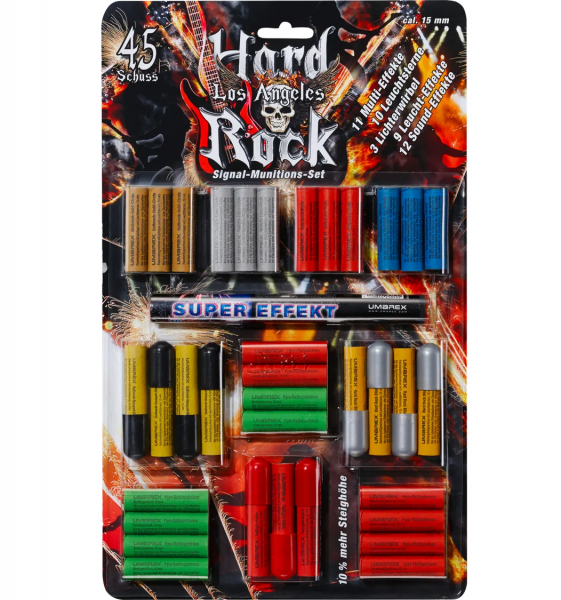 Hard Rock Los Angeles - 15mm - 45Stk. Hard Rock Los Angeles - 15mm - 45Stk.
